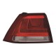 Volkswagen Golf 2012-2017 Outer (Wing) Red/Clear (Replaces Valeo) Rear Light Unit Passenger Side